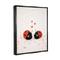 Stupell Industries Ladybugs Valentine's Hearts Floater Framed Art